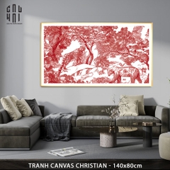 TRANH CANVAS CHRISTIAN 80X140CM