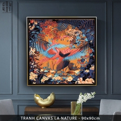 TRANH CANVAS LA NATURE 90X90CM