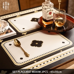 SET PLACEMAT MAXIM 2PCS