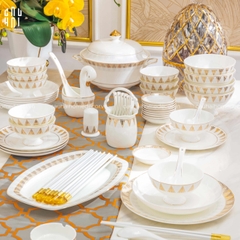 MAISON DE LUXE - SET CHÉN DĨA L'EMPIRE DE LA LUMIÈRE  72 PCS SS25