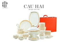 MAISON DE LUXE - SET CHÉN DĨA L'EMPIRE DE LA LUMIÈRE  72 PCS SS25