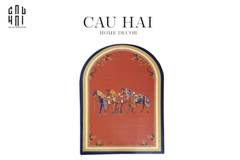 THẢM CỬA DA 80x120 -  MON TROIS PETIT CHEVAL