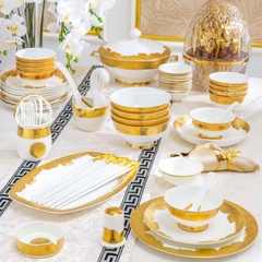 HOME COUTURE - SET CHÉN DĨA DYNASTY LUXURY 62PCS