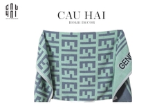 KHĂN TẮM 70x140 - 5 SAO - FANCY BATH TOWEL - VERTE