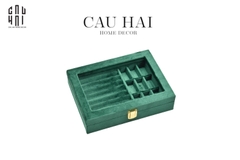 HAUTE FOLIE -HỘP TRANG SỨC NHUNG CAO CẤP LUXURY VELVET JADE
