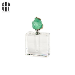 LỌ CHIẾT NƯỚC HOA ĐÁ THẠCH ANH EMERALD QUARTZ SS22