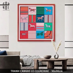 TRANH CANVAS LE COURONNE 90X90CM