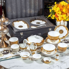 HOME COUTURE - SET CHÉN DĨA DYNASTY LUXURY 62PCS