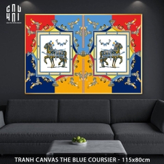 TRANH CANVAS THE BLUE COURSIER 115X80CM