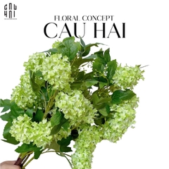 SET 2 CÀNH CẨM TÚ CẦU MINI - XANH