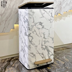 HOME COUTURE - ARTHUR MARBLE TRASH BIN 21L SS25