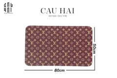 THẢM CỬA PVC 50X80 -  LOUIS MONOGRAM DOOR MAT