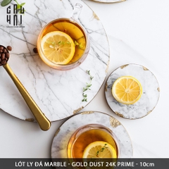 LÓT LY ĐÁ MARBLE - GOLD DUST 24K PRIME