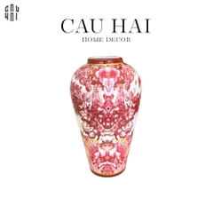 HOME COUTURE - BÌNH HOA CERAMIC JUNGEL PINKY BY D.O SS25