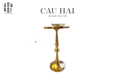 BÀN GÓC MẠ GOLD LUXOR - MODERN LUXE SIDE TABLE