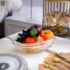 HAROLD LUXURY GLASS FRUIT BOWL