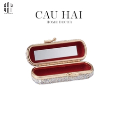HỘP ĐỰNG SON ĐÍNH KIM CƯƠNG BLING BLING