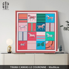 TRANH CANVAS LE COURONNE 90X90CM