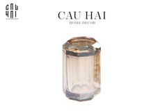 LỌ CRYSTAL FACET H10.5 – CHAMPAGNE