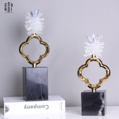 HOME COUTURE - BRASSON JEWELRY ORNAMENT -   