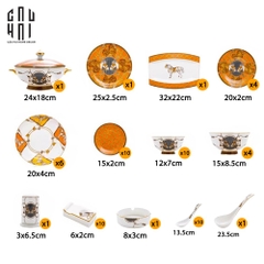 MAISON DE LUXE - SET CHÉN DĨA 