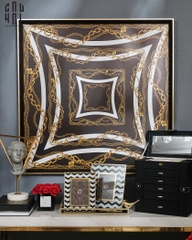 TRANH CANVAS LA CHAINE NOIR 90X90CM