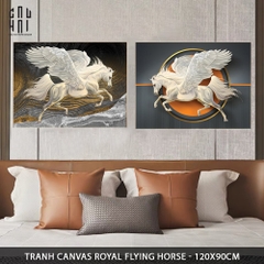 TRANH CANVAS ROYAL FLYING HORSE