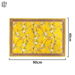 THẢM CHÂN YELLOW MYSTERY BIRDS 60X90CM