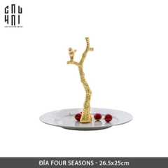 ĐĨA BÁNH KẸO TRANG TRÍ FOUR SEASONS SS25