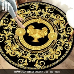 THẢM TRÒN TRẢI SÀN - ROUND CARPET - D100 GIANNI VERS. BAROQUE - POWER. &. LOYALTY