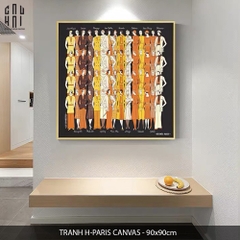 TRANH CANVAS H-PARIS 90X90 CM