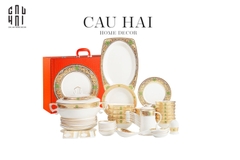 MAISON DE LUXE - SET CHÉN DĨA GOLDEN ERA 70PCS SS25