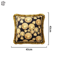 IMPERIAL SIGNATURE - VỎ GỐI NHUNG CAO CẤP GIANNI VERS.  MEDUSA THROW 45.
