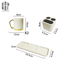 SET NHÀ TẮM WINDSOR PREMIUM 4PCS