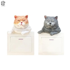 LAZY CAT SOCKET SWITCH STICKER