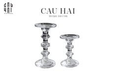 SET 2 ĐẾ NẾN THUỶ TINH