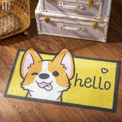 THẢN FRONT DOOR CORGI HELLO 50X80 CM