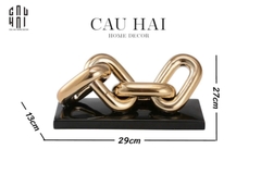 TƯỢNG TRANG TRÍ MARBLE - INFINITY CHAIN