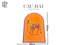 THẢM CỬA DA 80x120 - MON PETIT CHEVAL DOOR MAT