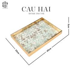 KHAY GỖ LUXE PRISM - SIZE L