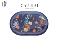 THẢM CỬA DA 50x80 - LA GARDIENNE DU JARDIN NOCTURNE -  LUXURY FLOOR MAT