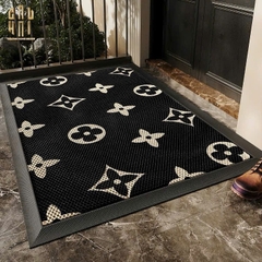 THẢM CỬA RA VÀO  - 80x120 LOUIS.V LE NOIR MONOGRAMME – LOUIS.V ÉDITION