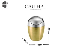 HAUTE FOLIE -THÙNG RÁC MINI PLATINUM EGG