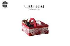 HỘP KHĂN GIẤY HANDY MULTI DIOUS RED FLORAL SS25