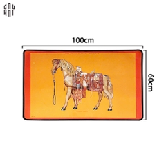THẢM CỬA - MAT DOOR - 60x100 ORANGE CHEVAL NEW EDITION