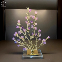 HOME COUTURE - BRASSON JEWELRY CORAL - AMETHYST SS25