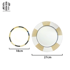 ALURE - SET 2 DINNER PLATE