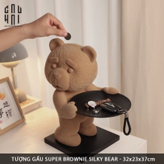 TƯỢNG GẤU SUPER BROWNIE SILKY BEAR