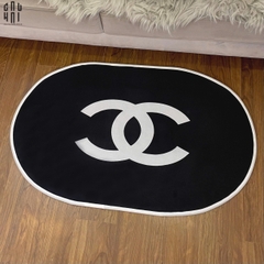 THẢM CỬA - DOOR MAT - 60x100 BLACK OVAL COCO