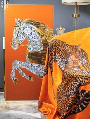 TRANH CANVAS H CHEVAL SUPER BLING BLING 60X120CM